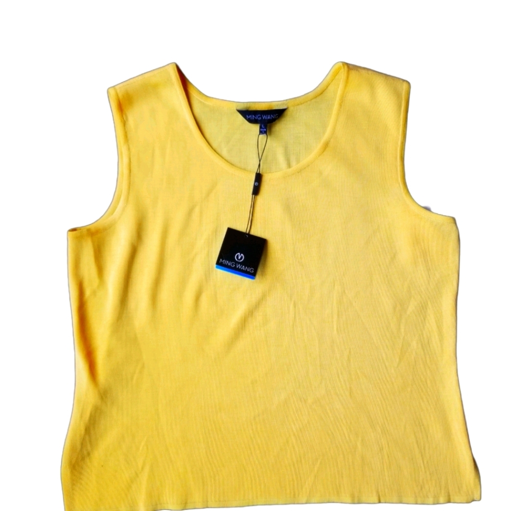 NWT Ming Wang sweater tank